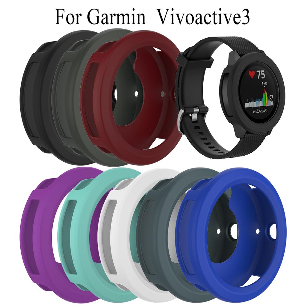 Garmin Smartwatch Accessories - Miękki silikonowy inteligentny zegarek ultracienka ramka