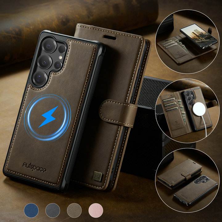 Skórzane etui z funkcją ładowa – Magnetic Charging Stand recenzja i cena