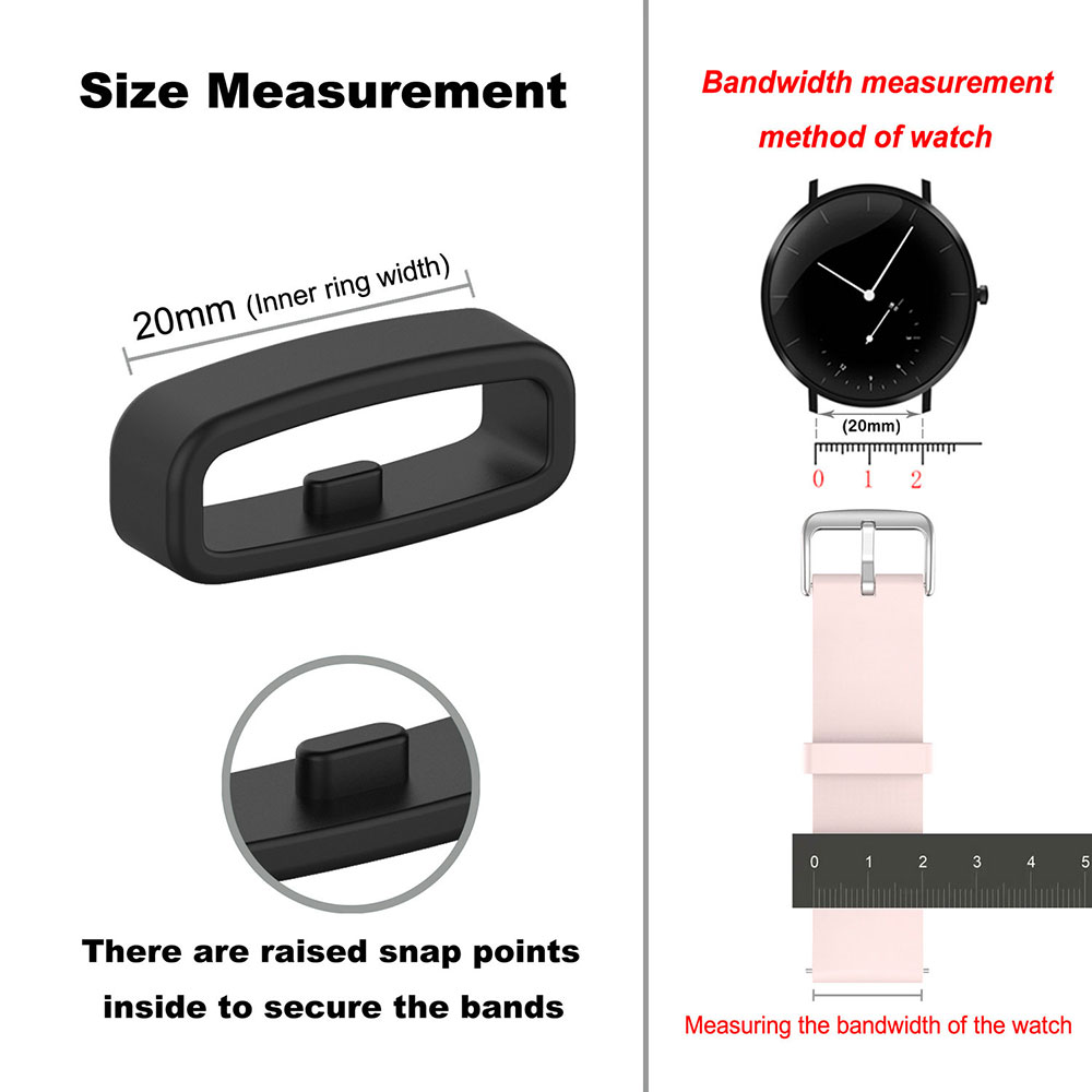 18 20 22mm Gumowy pierścień do – Silicone Band Replacement recenzja i cena