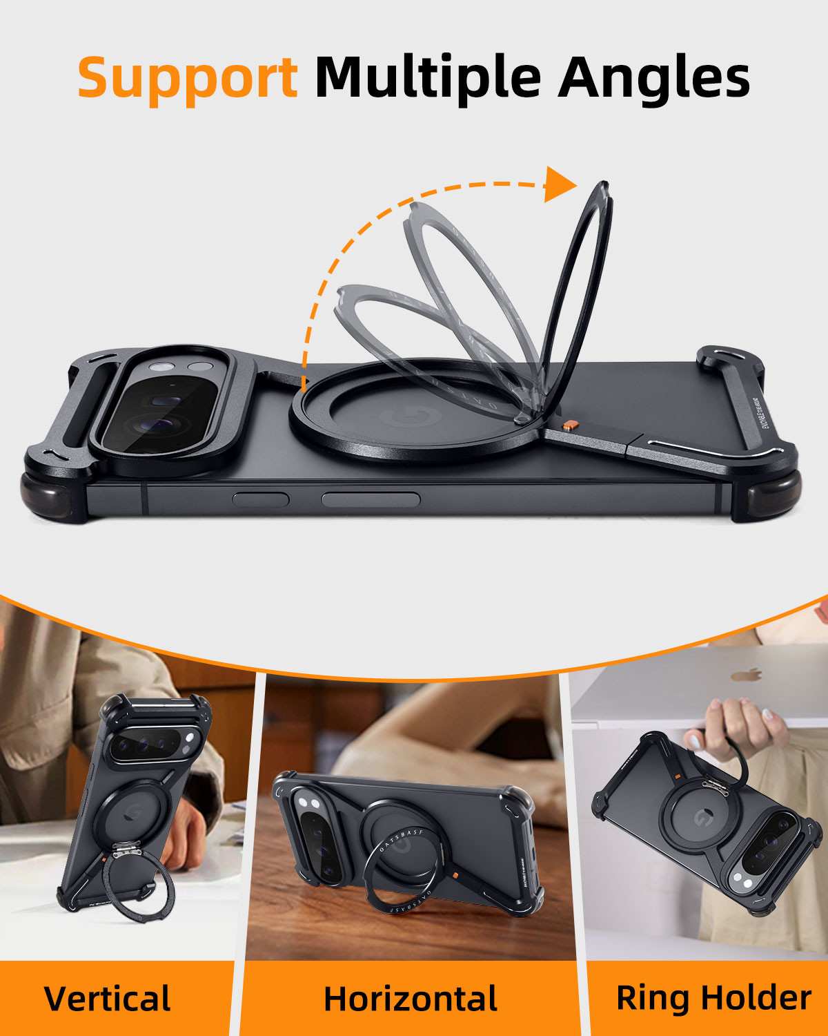 Oatsbasf Metalowe etui na tele – Magnetic Charging Stand recenzja i cena