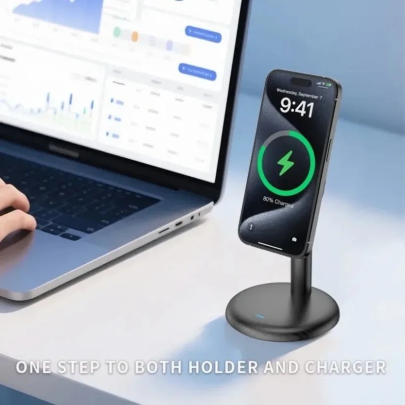 Magnetyczny uchwyt na telefon  – Magnetic Charging Stand recenzja i cena