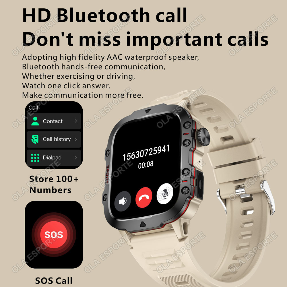 Nowy wojskowy smartwatch męski – Smartwatch Store recenzja i cena