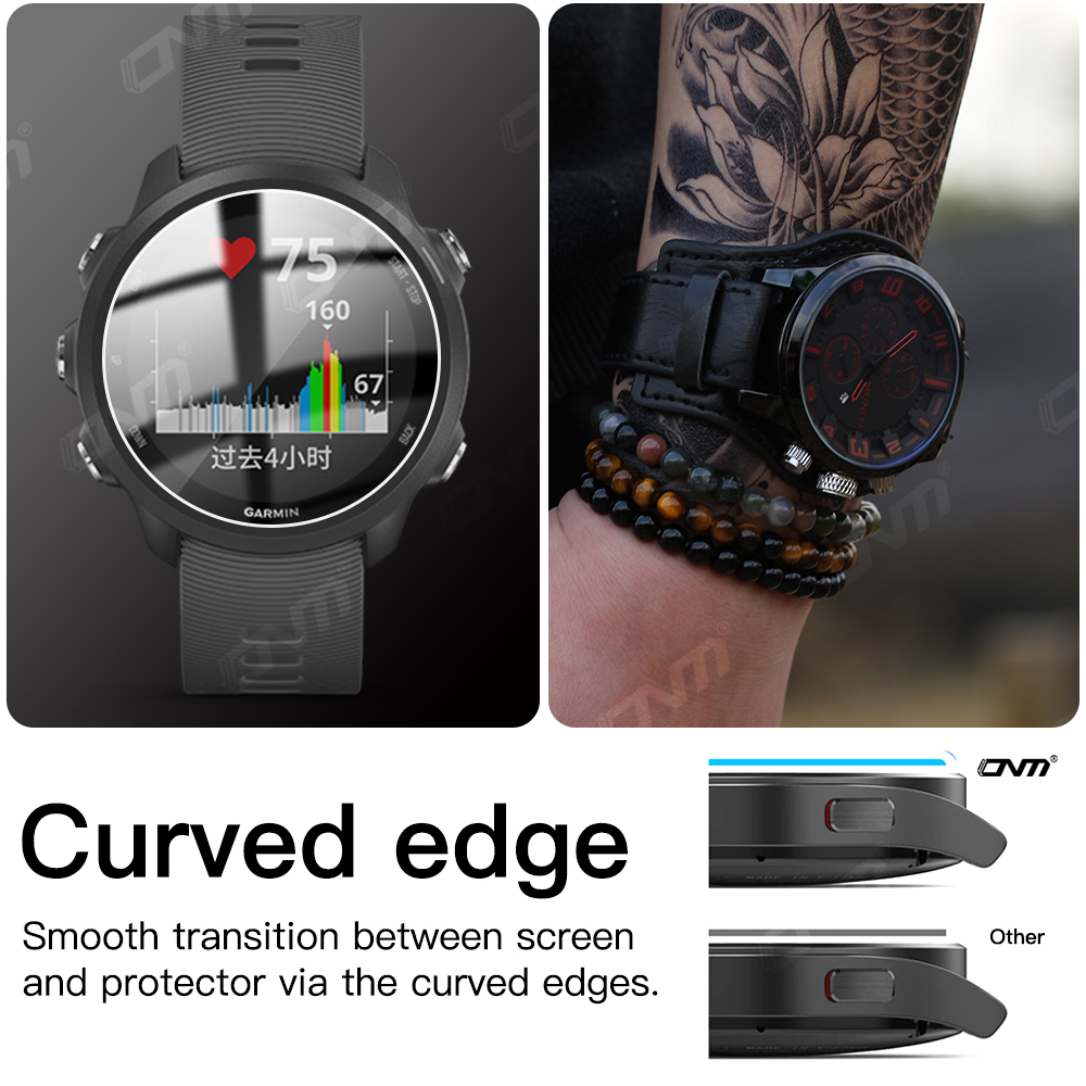 Szkło hartowane 9H do Garmin F – Motorola Smartwatch Accessories recenzja i cena